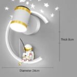 Vägglampa barn led - Bild 3