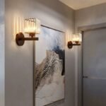 Vägglampa glas retro - Bild 2