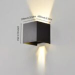 Vägglampa svart utomhus - Bild 6