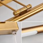 Vägglampa badrum sekelskifte - Bild 6