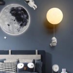 Vägglampa barn ballong