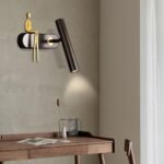 Vägglampa otan lantlig guld led inkluderat inomhus - Bild 2