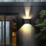 Vägglampa svart utomhus - Bild 5