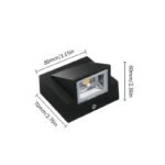 Vägglampa svart - Bild 6