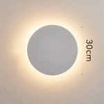 Vägglampa ringformad glow - Bild 18