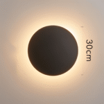 Vägglampa ringformad glow - Bild 17