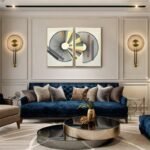 Vägglampa sovrum mässing - Bild 4