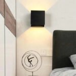 Vägglampa svart badrum - Bild 3