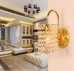 Vägglampa kristall badrum - Bild 2