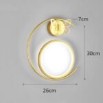 Vägglampa rund platt - Bild 7