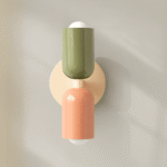 Färgglad nordisk vägglampa - Bild 6