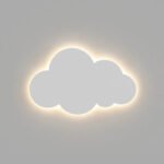 Vägglampa barn moln - Bild 3