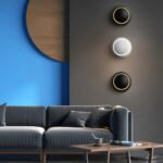 Vägglampa mässing - Bild 2