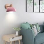 Vägglampa retro mässing - Bild 5