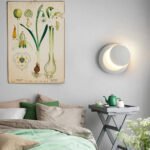 Vägglampa mässing - Bild 3