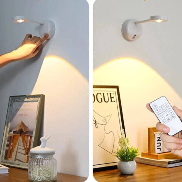 Vägglampa dubbel sovrum