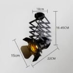 Retro vägglampa 50 tal - Bild 6