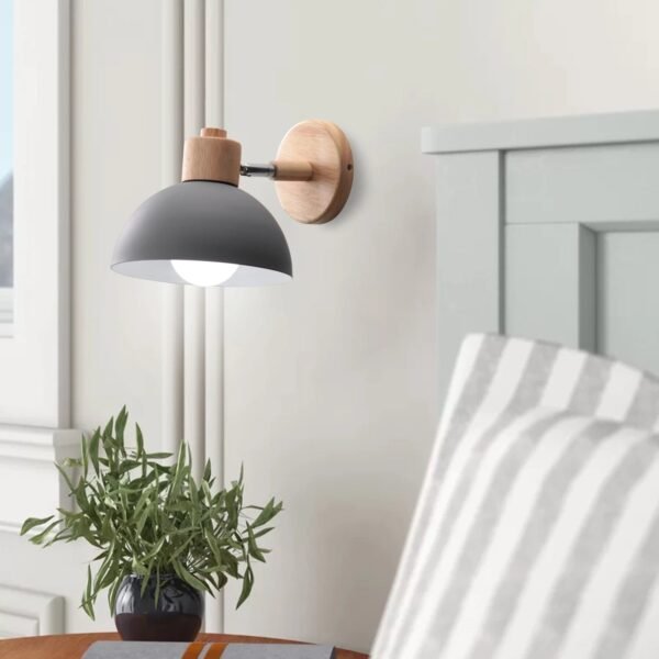 Vägglampa retro mässing