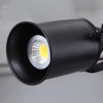 Svart vägglampa industri - Bild 5