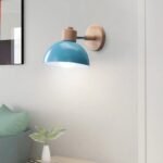 Vägglampa retro mässing - Bild 4