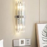 Vägglampa glas retro