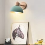 Vägglampa retro mässing - Bild 3