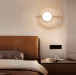 Vägglampa mässing arm - Bild 10