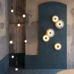 Vardagsrum med vägglampa - Bild 3