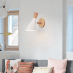 Mässing vägglampa - Bild 2