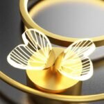 Vägglampa rund platt - Bild 5