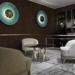 Platt rund vägglampa - Bild 5