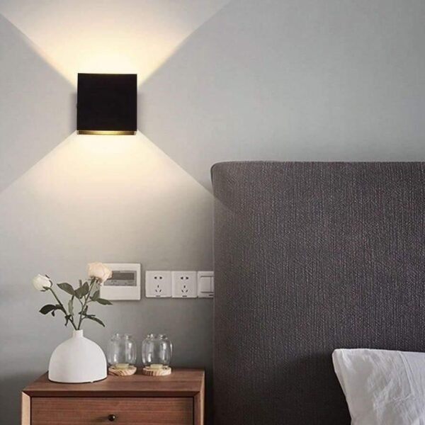 Led vägglampa inomhus