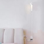 Vägglampa mässing hall - Bild 3