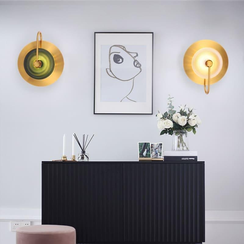 applique-murale-doree-chambre_9 Vägglampa inomhus vardagsrum - Bild 1