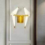 Vägglampa med mässing - Bild 3