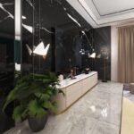 Retro vägglampa i glas och mässing - Bild 5