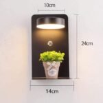 Vägglampa mässing fast installation - Bild 2