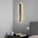 Trendig vägglampa läslampa till sovrum long arm