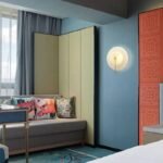 Vägglampa glas gammal - Bild 4